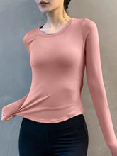 Load image into Gallery viewer, Yoga Tops for Women, Long-Sleeved Autumn and Winter Fitness Wear, Sports Clothing, Running Training Wear, Basketball Training Wear, Quick-Dry Clothing, Pilates Training Wear, Professional Morning Running High-End Sport
