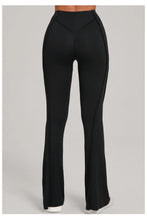 Load image into Gallery viewer, Gym Workout Women's Wide-Leg Tight-Fitting Hip-Lifting Yoga Flared Pants Dance High-Waist Flared Casual Outdoors Sports Trousers
