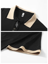 Load image into Gallery viewer, Plus Size Contrast Summer Polo
