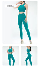 Load image into Gallery viewer, Women Yoga Set Buttery Soft Workout Clothing Gym Wear High Waist Leggings Crop Sports Bra 2 Piece Fitness Sports Suits
