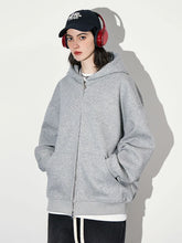 Load image into Gallery viewer, Warm Hooded Double Zip Jacket
