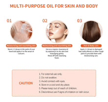 Load image into Gallery viewer, Bio Skincare Body Oil Face Body Moisturizer Vitamin A Vitamin E Exfoliate skin Improve Hair Health Fade Scars Exfoliate skin car
