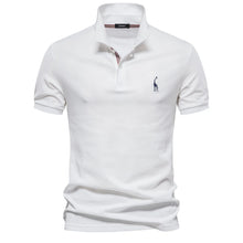 Load image into Gallery viewer, AIOPESON Brand Men's Polo Shirts Cotton Polo Shirts for Men Short Sleeve High Quantity Solid Polo Men New Summer Clothing
