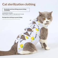 Load image into Gallery viewer, Pet Neutering Suit Cat Postoperative Recovery Clothes Anti-Licking Adjustable Wound Protective Clothing Pet Supplies

