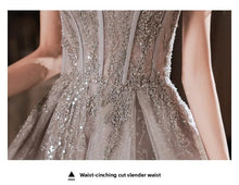 Load image into Gallery viewer, One Shoulder Fairy Style Evening Dress
