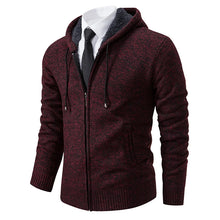 Load image into Gallery viewer, Stand Collar Fleece Zip Cardigan

