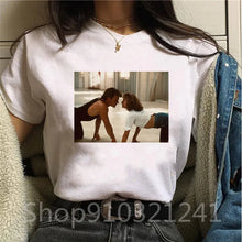 Load image into Gallery viewer, Women's Tshirt Dirty dancing Printing Graphic Aesthetic O Neck Girls Short Sleeve Print Vintage Y2k T Shirt Female Funny Tops
