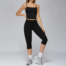 Load image into Gallery viewer, Yoga Set 2PCS Women Sportswear Workout Clothes Seamless Athletic Wear Gym Legging Fitness Bra Crop Top Long Sleeve Sports Suits
