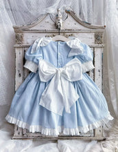 Load image into Gallery viewer, Embroidered Bow Princess Girls Dress
