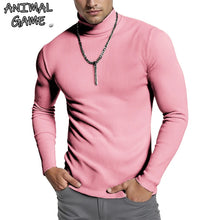 Load image into Gallery viewer, Striped Turtleneck Knit Sweater
