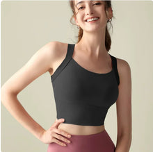 Load image into Gallery viewer, Women's One-Cup Sports Bra Shockproof Anti-Sagging for Running High-Intensity Yoga Fitness Wear Beautiful Back Design
