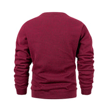 Load image into Gallery viewer, Men's Long Sleeve Sweaters Crew Neck Basic Pullover Shirts Autumn Warm Streetwear Outdoor Jogger Casual Loose Sweatshirt Hoody
