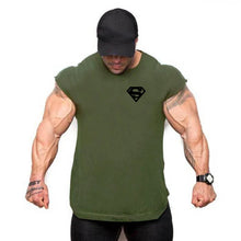 Load image into Gallery viewer, Mens Tank Tops Shirt Gym Tank Top Fitness Clothing Vest Sleeveless Cotton Man Canotte Bodybuilding Ropa Hombre Man Clothes Wear

