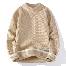 Load image into Gallery viewer, Men Casual Comfortable Warm Sweaters men round neck  Solid knitwear Men's High-Quality Fashion Trend Sweater 2025 Autumn/Winter
