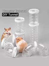 Load image into Gallery viewer, Pipeline Accessories DIY Set  Hamster Cage Renovation External Pipeline Tunnel Small Pet Supplies Toy
