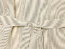 Load image into Gallery viewer, Women Trendy Sexy Striped Shirts Summer Female Chic Rope Buttons Sheer Shirts Lady High Street Elegant Long Sleeve Blouse Tops

