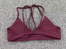 Load image into Gallery viewer, New Sports Bra Women Gym Yoga Sport Bra Bralette Mujer Brassiere Sport FemWhite Blue Navy Workout Top Red Pink
