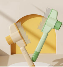 Load image into Gallery viewer, Dog Comb Pet Hair Remover One Button Dogs Brush Self-cleaning Cat Brush Massage Combs for Dog Grooming Brushes for Pet Products
