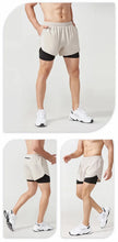 Load image into Gallery viewer, Men's Running Shorts 2025 New Release Gym Fitness 2-in-1 Exercise Summer Quick Dry Trendy Personalized Running Shorts
