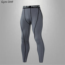 Load image into Gallery viewer, Gym Fitness T Shirt Men's Short Sleeve Summer Boxing Jersey Legging Men Rashguard Compression Pants Quick Dry Tight T-Shirts Men
