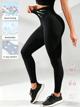 Load image into Gallery viewer, Yoga Leggings Women High Waisted Quick Dry Hip Lifting Tight Pants For Running Training Fitness
