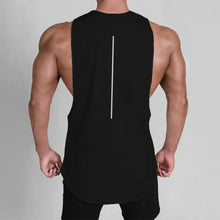 Load image into Gallery viewer, Men's Gym Clothing Summer Casual Tank Top Bodybuilding Sleeveless Shirt Sports Quick Dry Fitness Vest Workout Running Undershirt
