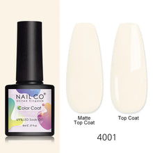 Load image into Gallery viewer, NAILCO 8ml Pink Red Colors Gel Nail Polish Nail Art Varnishes Gel Lacquer Coat LED Nails Manicure Design UV Gel Varnish Soak Off
