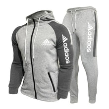 Load image into Gallery viewer, Men’s Retro Fleece Sportswear Set
