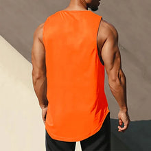 Load image into Gallery viewer, Men's Clothing Bodybuilding Gym T-shirts for Men Basketball Man Sleeveless Shirt T-shirt Vest Summer Clothes Tops Tees
