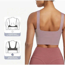 Load image into Gallery viewer, High Impact Sports Bras For Women High Support Padded Sports Bra Workout Fitness Crop Top For Women Racerback Bra For Yoga
