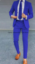 Load image into Gallery viewer, Slim Formal Two Piece Suit
