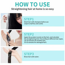 Load image into Gallery viewer, 60ml Keratin Hair Straightening Cream Professional Damaged Treatment Faster Smoothing Curly Hair Care Protein Correction Cream
