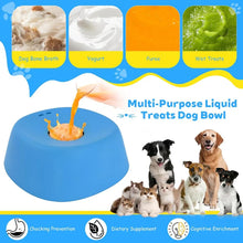 Load image into Gallery viewer, Anti-Choking Slow Feeder Dog Bowl Non-Slip 3/4 Cup - Lick Toy for Liquid Treats Bone Broth Ice Cream Yogurt
