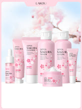 Load image into Gallery viewer, LAIKOU Japanese Sakura Skin Care Set - Hydrating Nourishing Moisturizing Soften Rough Skin for Radiant Complexion
