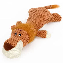Load image into Gallery viewer, Pet Dog Toy For Large Dogs Cute Plush Squeak Stuffed Toys Fleece Durable Chewing Cute Soft Toy Pet Molar Toy Dog Accessories
