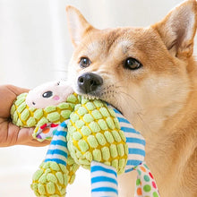Load image into Gallery viewer, Pet Plush Toy Cat Dog Puzzle Toy Cute Animals Bite Resistant Interactive Squeaky Pet Dog Teeth Cleaning Chew Toy Pet Supplies
