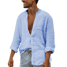 Load image into Gallery viewer, Button Mock Neck Long Sleeve Top
