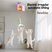 Load image into Gallery viewer, New Type Of Electric Cat Toy with 2 Ropes Smart Hanging Door Auto Swing Feather Toy A Self-entertainment And Cat-teasing Wonder

