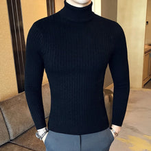 Load image into Gallery viewer, Slim Turtleneck Knit Pullover
