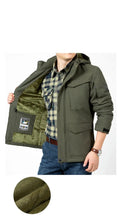 Load image into Gallery viewer, Waterproof Hooded Tactical Field Jacket
