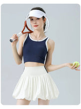 Load image into Gallery viewer, Women‘s Tennis Skirt Summer  High Waist Flared Golf Skirt with Built-in Shorts 2 in 1 Athletic Quick Dry Shorts Skirt Pickleball

