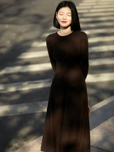 Load image into Gallery viewer, Merino Knit A-Line Dress
