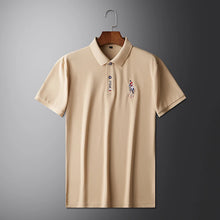 Load image into Gallery viewer, Men's Embroidered Casual Fashion Short Sleeved POLO Shirt Summer Comfortable Top
