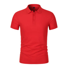 Load image into Gallery viewer, 2025 Hot Sale Men's Summer Casual Breathable Comfortable Polo Shirt Men's Solid Color High Quality Short Sleeve T-Shirt ﻿
