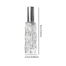 Load image into Gallery viewer, 1pc-10ml glass perfume spray bottle Aluminum spray head perfume dispenser bottle press empty bottle
