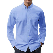 Load image into Gallery viewer, Solid Oxford Business Button Shirt
