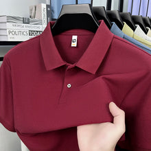 Load image into Gallery viewer, Classic Men Short Sleeve Polo Shirt 100% Mercerized Cotton Breathable Summer Golf Business Casual Athletic Tops
