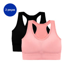 Load image into Gallery viewer, 2 Pieces Women's Gym Tops, Women's Tops, Women's Bra, Sexy Bras, Sports Bras, Academy, Women's Sutians
