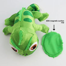 Load image into Gallery viewer, Cute Chameleon 15cm plush Sit on Shoulders Plush Toys Stuffed Creative Lizard Doll Clothing Accessories for Kid Birthday Gift
