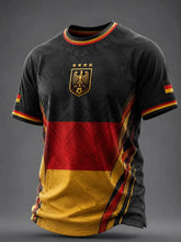 Load image into Gallery viewer, 2026 New Germany National Team White Football Jersey Men's Crew Neck Sportswear with Flag &amp; Eagle Print Casual &amp; Training Tops
